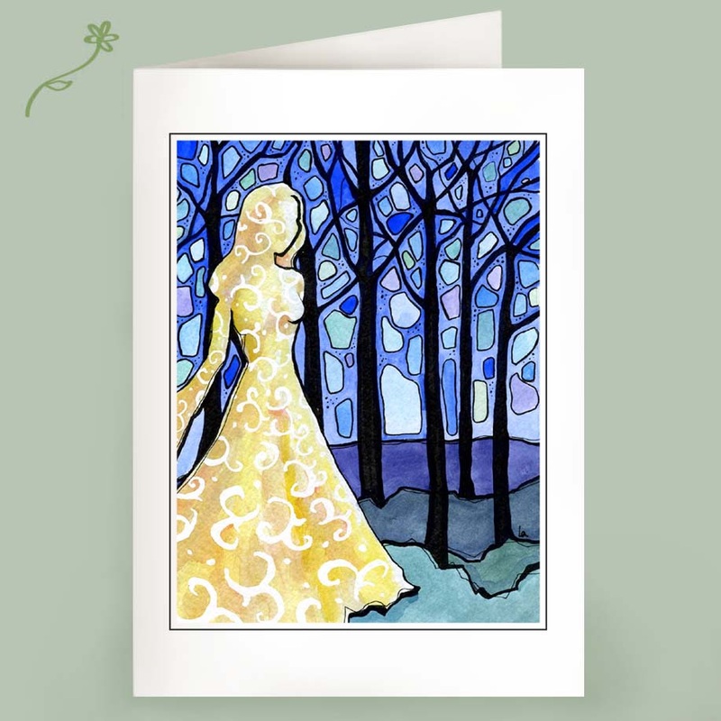 dream of the forest note cards