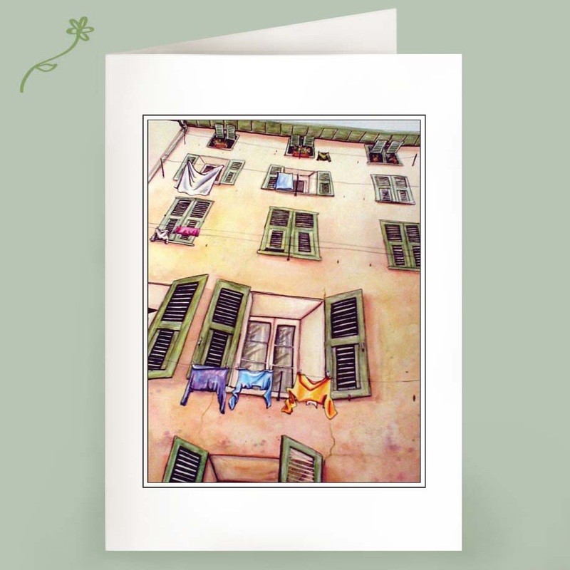 how nice france laundry note cards