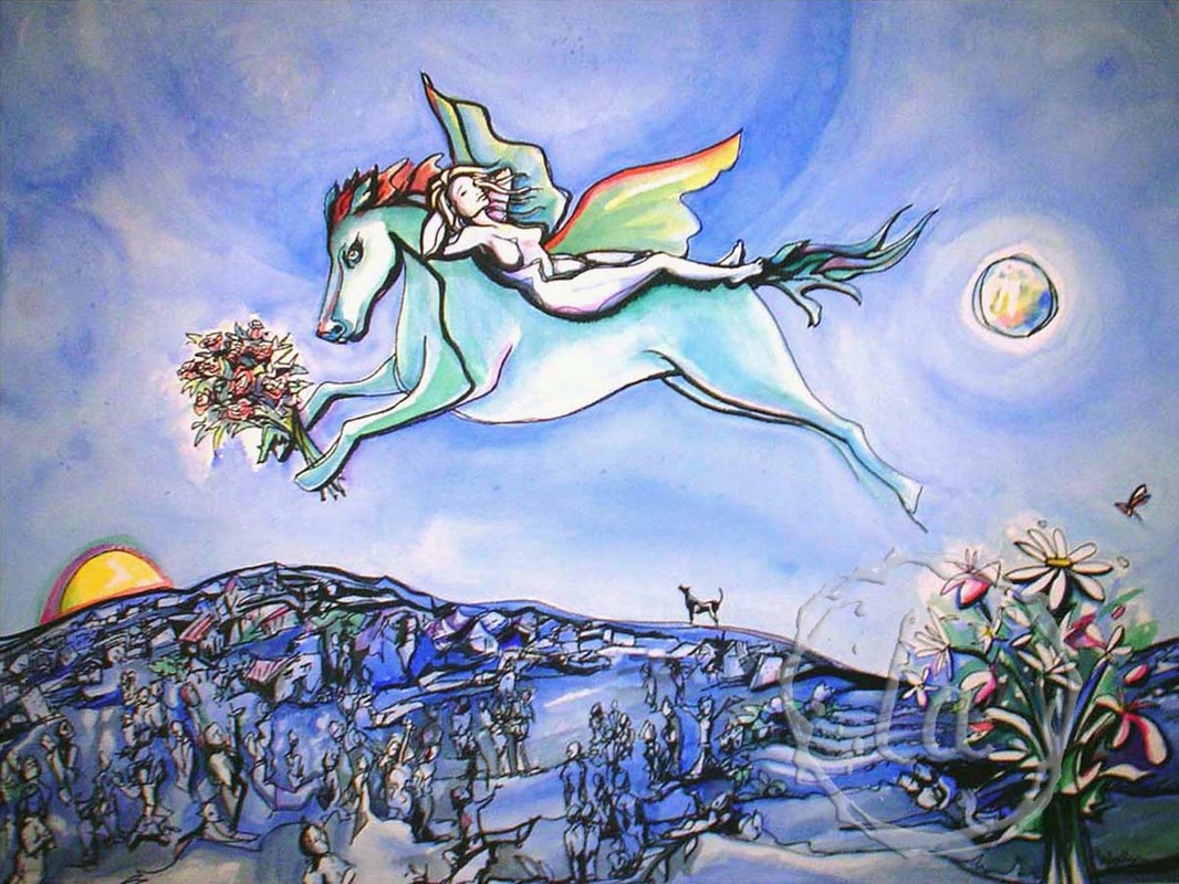 Blue Moon for Marc Chagall