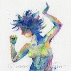 watercolor dancer