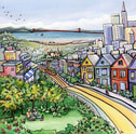 San Francisco Treat cityscape bay 